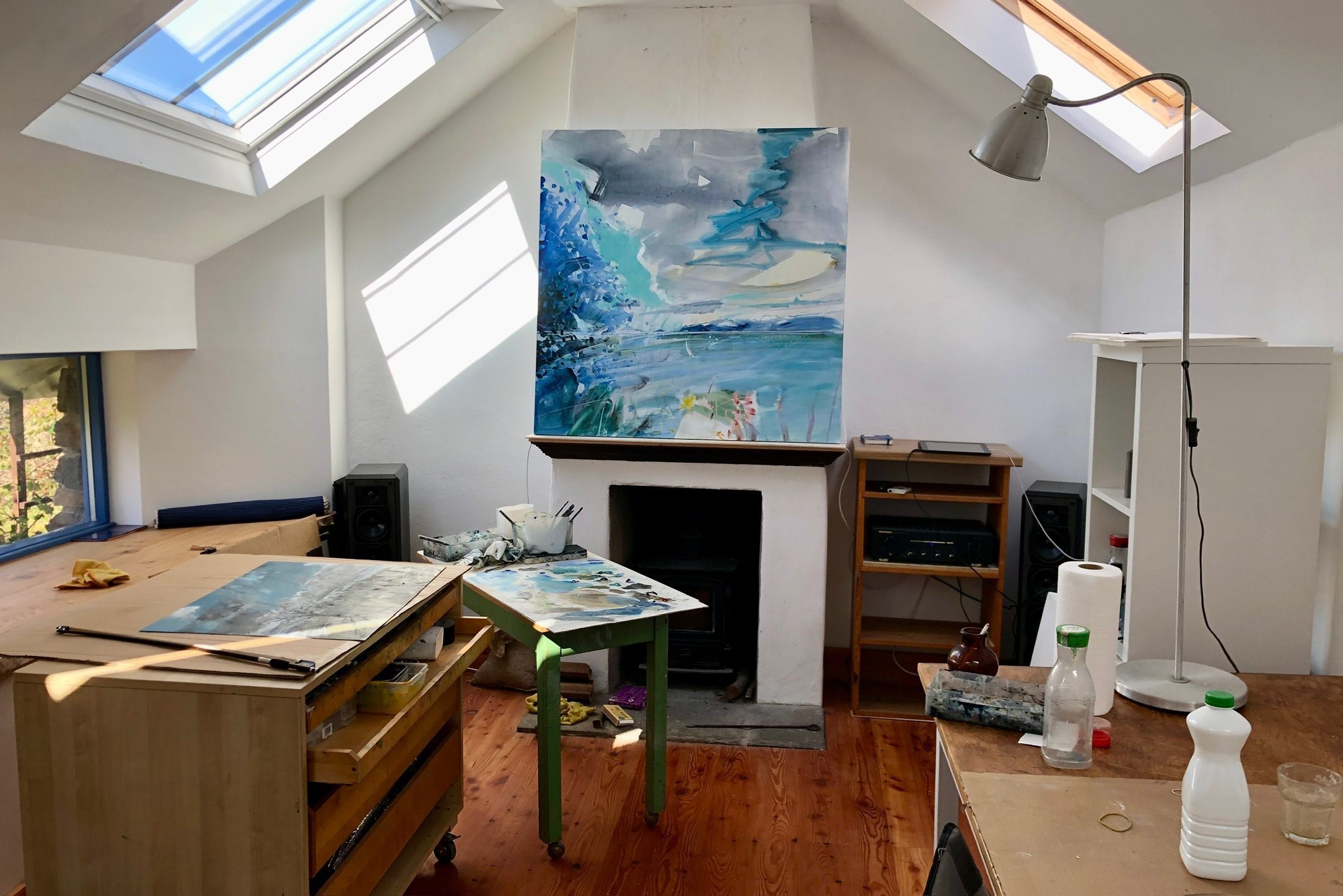 The studio